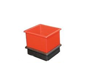 Heavy Duty Molded Plastic Stacking Boxes/Nesting Boxes